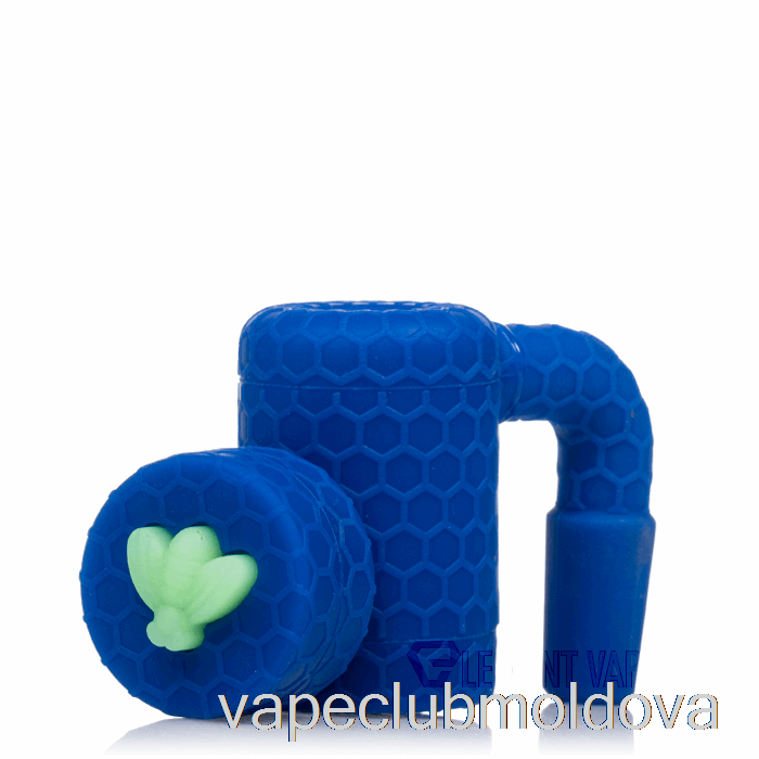 Vape Mod Stratus Bee Recuperator De Ceară De Silicon Bleumarin (albastru/verde Uv Albină)